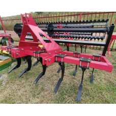 11 Tine Chisel Plough With Roller